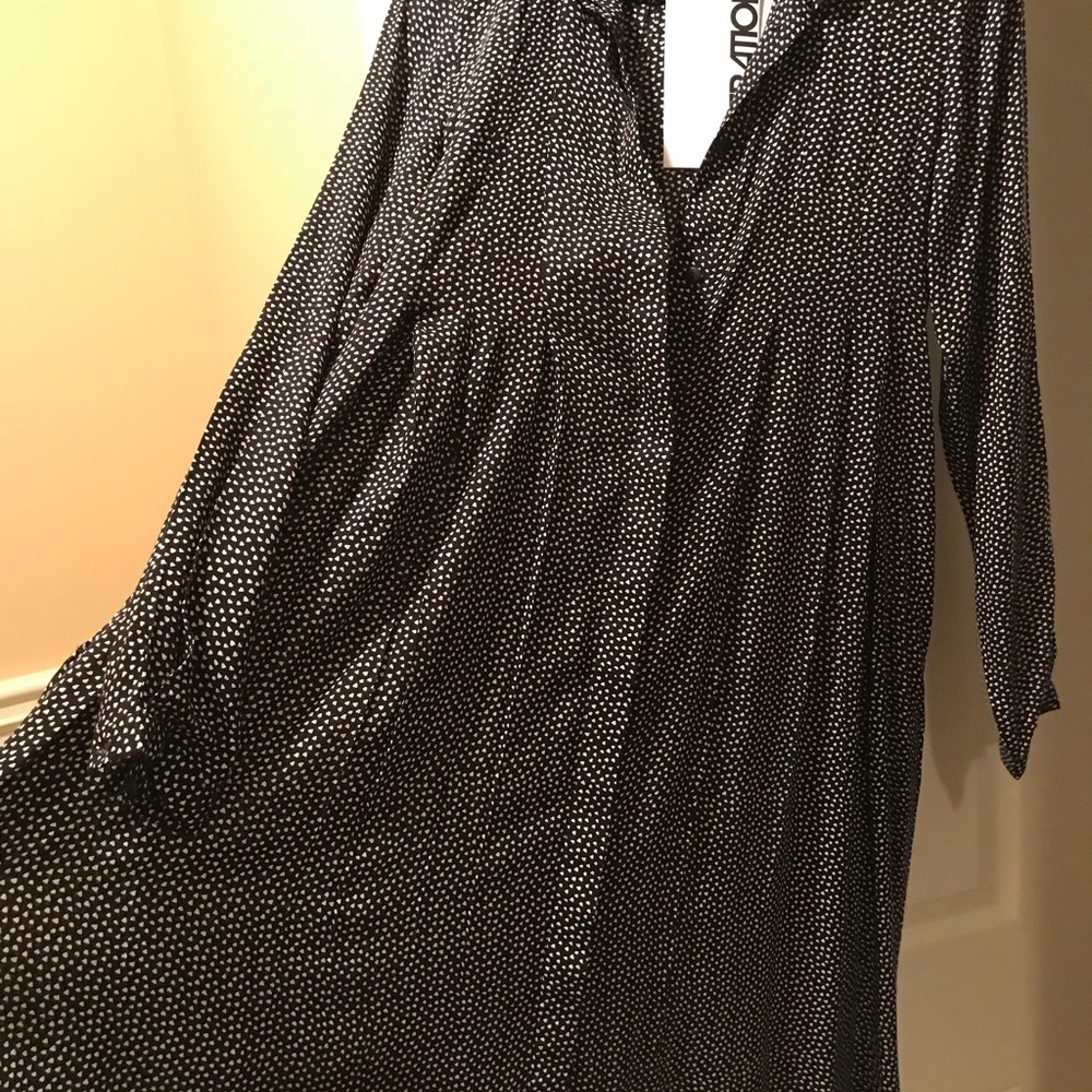 Long full sleeve loose fitting shirt